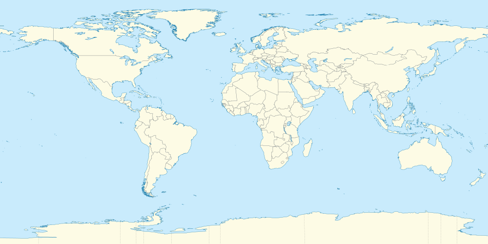 World map showing the locations of the world's most populated islands