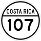 National Secondary Route 107 shield}}