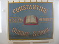 Wesleyan Methodist Sunday School Banner.