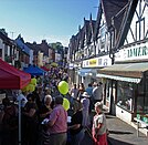 Droitwich Spa High Street on St Richard's Day 2009