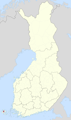 Location of Finström in Finland