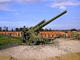 3.7 inch anti-aircraft gun
