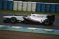 Kamui Kobayashi driving for BMW Sauber at Jerez, February 2010.