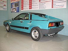 1977 Lancia Beta Montecarlo Spider with early solid buttresses
