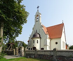 Saint Lawrence church in Mąkowarsko