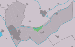 Location in the Heerenveen municipality