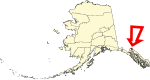 标示出史凯威位置的地图