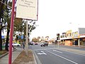 Mount Waverley Village Shopping Centre, looking north along Stephensons Road