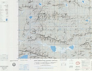 包括洞錯（T'UNG-KO HU （TANGKA TSHO））的地圖（ATC，1972年）
