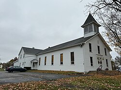 The historic North Folk Baptist Church, which is a Kentucky State Historic Site.