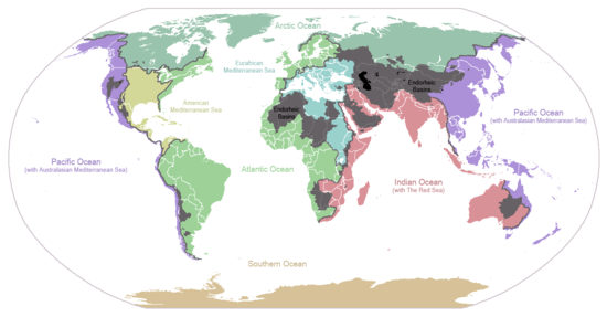 Drainage basins