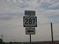 US 287 runs northwest-southeast through Childress, located equidistant from Amarillo and Wichita Falls.