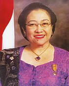 Official portrait of Megawati Sukarnoputri