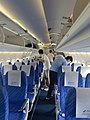 ARJ21-700舱内，一般为3-2坐席布局
