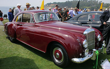 2-dr lightweight sports saloon 1954 on a Bentley Continental chassis