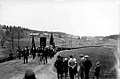 Image 15Striking workers march moments before the Swedish military opened fire, killing five workers during the Ådalen shootings.