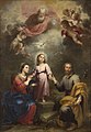Image 10The "Heavenly Trinity" joined to the "Earthly Trinity" through the Incarnation of the Son–The Heavenly and Earthly Trinities by Murillo (c. 1677) (from Trinity)