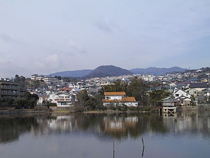 Nigawa District from Bentenike Pond