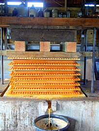 Cider press St Mabyn Cornwall UK