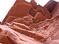 Cliff swallow nests in Utah, US