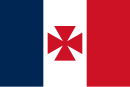 Flag of the French Protectorate of Wallis and Futuna (Uvea) (1860–1886)