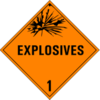 Class 1: Explosives