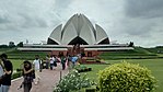 The Lotus Temple was designed by Faribohrz Sahba and completed in 1986. Its design was inspired by the shape of a lotus.[4]