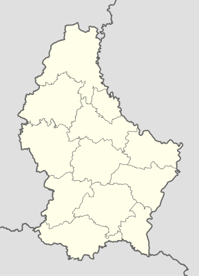 Location map Luxembourg