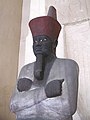 Image 7An Osiris statue of Mentuhotep II, the founder of the Middle Kingdom (from History of ancient Egypt)