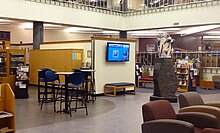 Picture of Montana State University Library First Floor and Brewed Awakening Coffee Shop