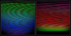 This mosaic shows two GHOST spectra of HD 222925.[11]