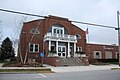 Village hall and library