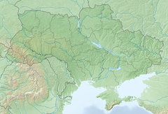 斯坦尼斯瓦乌夫在乌克兰的位置