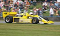 Renault's first F1 car, the RS01, raced with a predominantly yellow colour scheme which was largely unchanged until the team's withdrawal from the sport at the end of 1985年.
