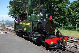 Replica Baldwin loco "Lyn" with Norwegian couplers