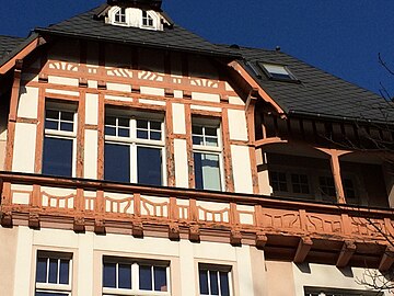 Timber framing detail