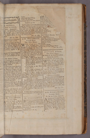 The third page of the first issue of Hicky's Bengal Gazette