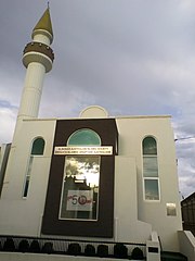Close up of mosque