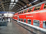 Rostock S-Bahn carriages temporarily in Berlin Alexanderplatz station