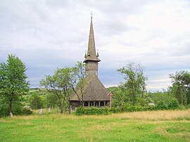 Elijah the Profet's wooden church in Cupșeni