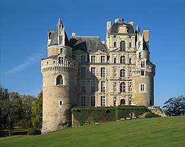Château de Brissac is located in the commune