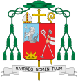 Coat of arms as Auxiliary Bishop of Dumaguete