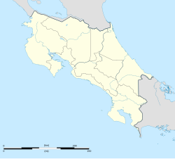 La Virgen district location in Costa Rica