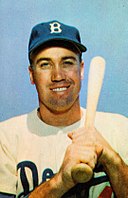 Duke Snider, Brooklyn Dodgers centerfielder, c. 1953