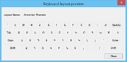 Armenian computer keyboard layout