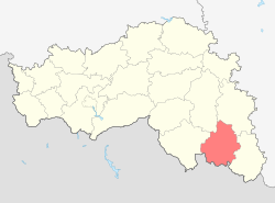 韦伊杰列夫卡区的位置