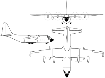 C-130的三视图