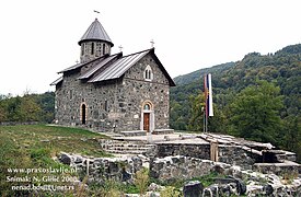 Front view of Monastery