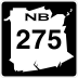 Route 275 marker