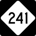 North Carolina Highway 241 marker